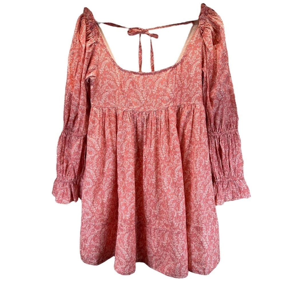 Anthropologie Pilcro Babydoll Mini dress Pockets Womens Small Romantic Feminine